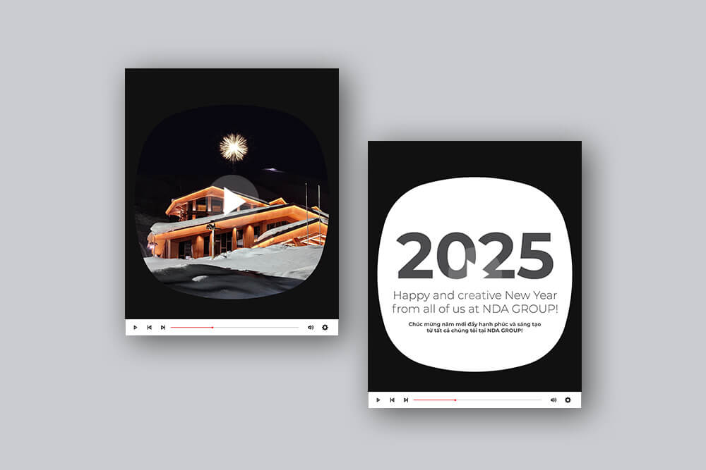 2025 New Year Greeting Card